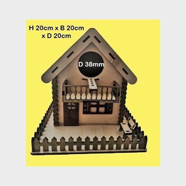 Redekasser Fuglehuse som er samlet