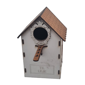 Redekasse Fuglehus i 3 mm krydsfiner Til Leje