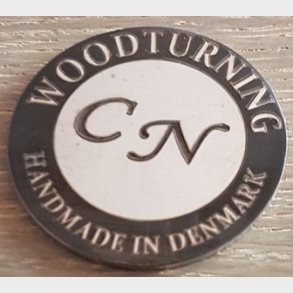 Trdrejning Rundel i rustfri stl. 10 stk. / med dit logo 20 mm, 25mm . 30mm