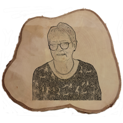 Lasergravering af tr emner