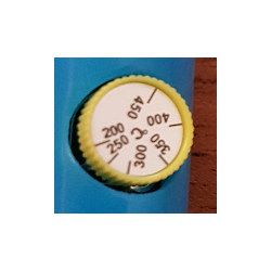 Brndepen med adapter / Loddekolbe 60W /  justerbar fra 200 - 450, + Bogstaver fra A-