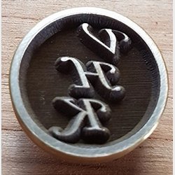 Brndestempel til Trdrejning / Lderarbejde Logostempel i strrelsen 20 - 25 - 30 mm