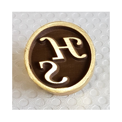 Brndepen / Loddekolbe 80W justeres fra 200-520 + Adapter + Brndestempel med Logo til Trdrejning