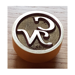 Brndepen / Loddekolbe 80W justeres fra 200-520 + Adapter + Brndestempel med Logo til Trdrejning