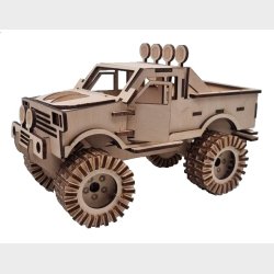 Dbsgave til dreng JEEP med navn og dato