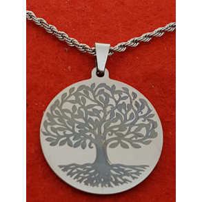 Halsk�de og vedh�ng med Livets Tr� og Bj�rn Borg k�de