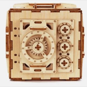 Pengeskab lille model 10 x 10 x 10cm med 3 koder