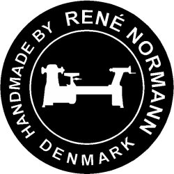 Trdrejning Rundel i rustfri stl. 10 stk. / med dit logo 20 mm, 25mm . 30mm