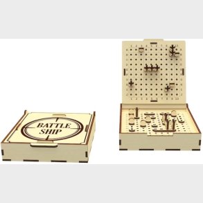 Snke slagskibe Spil i 3mm krydsfiner