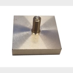 Brndestempel firkantet 20x20 - 25x25 -30x30 35x35mm og 80W Brndepen