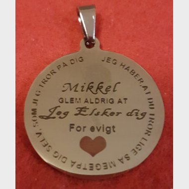 Vedhæng til halskæde 