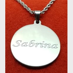 Vedhng blank poleret rustfri stl