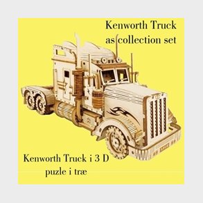 Kenworth Truck i 3 D Puzle