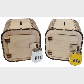 Pengeskab / Spareb�sse med h�ngel�s