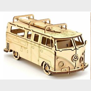 WV Bus 3 D Puzle lavet i 3mm krydsfiner